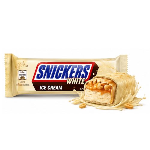 Snickers White Ice Cream